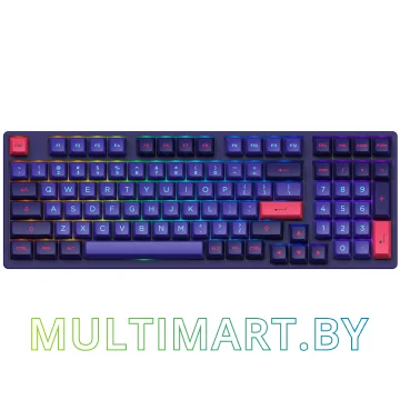 Клавиатура Akko 3098B Asa Neon (Akko CS Jelly White)